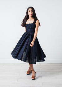 Thumbnail for One Shoulder Dress in Navy