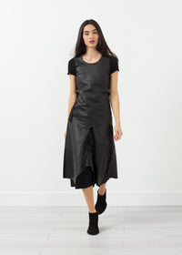 Thumbnail for Leather Drop Crotch Pants