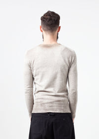 Thumbnail for Mottled Cashmere Crewneck