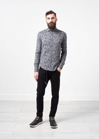 Thumbnail for Western Arkansas Button-Up in Grey Floral