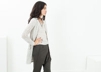 Thumbnail for Bulk Stitch Cardigan in Cloud