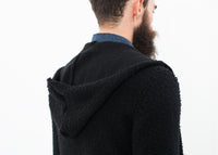 Thumbnail for Pill Zip Sweater in Black