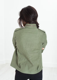 Thumbnail for Big Army Jacket in Olive