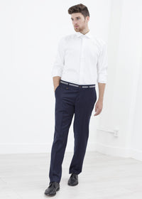 Thumbnail for Sinclair Trouser in Navy Stripe
