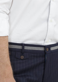 Thumbnail for Sinclair Trouser in Navy Stripe