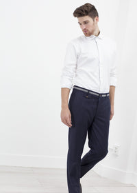 Thumbnail for Sinclair Trouser in Navy Stripe