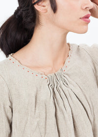 Thumbnail for Hemp Dress in Natural