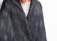 Thumbnail for Quilted Mesh Waistcoat in Black/White