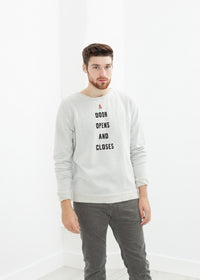 Thumbnail for Vintage Sweatshirt in Light Grey
