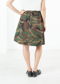 Thumbnail for Military Skirt in Camo