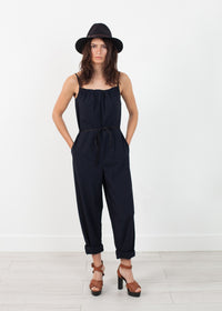 Thumbnail for Sleeveless Jumpsuit in Navy