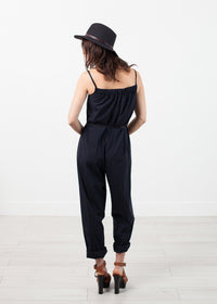 Thumbnail for Sleeveless Jumpsuit in Navy