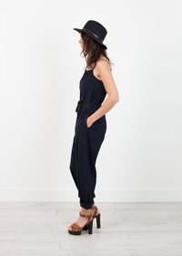 Thumbnail for Sleeveless Jumpsuit in Navy