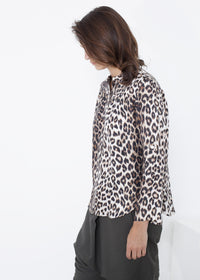 Thumbnail for Madame L Blouse in Leopard