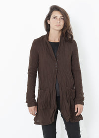 Thumbnail for Ghost Wool Jacket in Brown