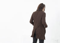 Thumbnail for Ghost Wool Jacket in Brown