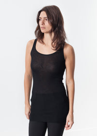 Thumbnail for Easy Ribbed Tank in Black