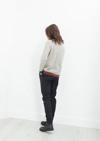 Thumbnail for Girlfriend Trouser in Black