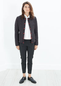 Thumbnail for Camelia Reversible Jacket in Black/Red