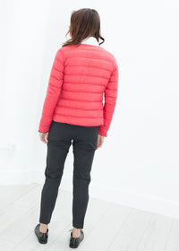 Thumbnail for Camelia Reversible Jacket in Black/Red