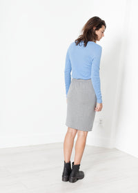 Thumbnail for Tencel Jersey Mini in Heather Grey