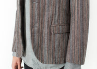 Thumbnail for Watercolor Sport Jacket in Brown/Blue