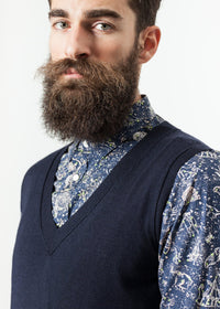 Thumbnail for Basic Gilet in Navy