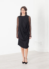 Thumbnail for Net Dress in Black