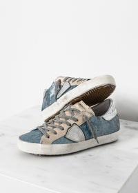 Thumbnail for Metallic Sequin Low Top Sneaker