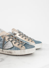 Thumbnail for Metallic Sequin Low Top Sneaker