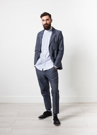 Thumbnail for Mandarin Collar Formal Shirt