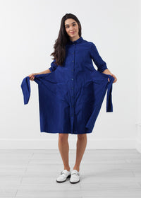 Thumbnail for Tied Sleeve Dress