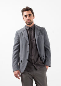 Thumbnail for Washed Wool Blazer