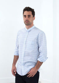 Thumbnail for Mandarin Collar Formal Shirt