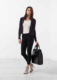 Thumbnail for Cropped Shawl Cardigan