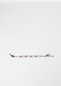 Thumbnail for Garnet Bracelet in Frothy Pearl