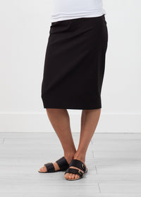 Thumbnail for Long Pencil Skirt in Black