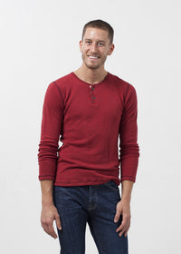 Thumbnail for Two Button Henley