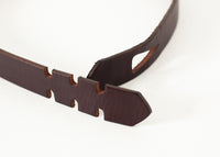 Thumbnail for Buckle-less Belt in Brown