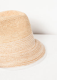Thumbnail for Washboard Hat in Straw/White