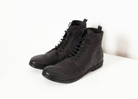 Thumbnail for Combat Ankle Boot in Black